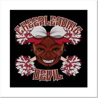 Cheerleading Devil Posters and Art